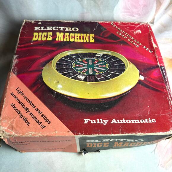 Vintage Waco Japan Electro Dice Machine Electronic Crap Game - Picture 1 of 2